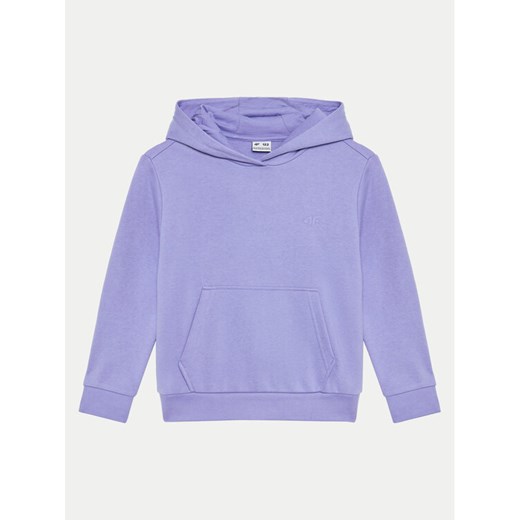 4F Bluza 4FJWMM00TSWSF1316 Niebieski Regular Fit ze sklepu MODIVO w kategorii Bluzy chłopięce - zdjęcie 182648595