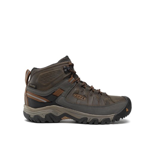 Keen Trekkingi Targhee III Mid Wp 1017787 Zielony ze sklepu MODIVO w kategorii Buty trekkingowe męskie - zdjęcie 182648647