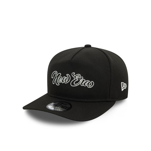 New Era Czapka z daszkiem Chain Stitch Golfer 60580851 Czarny ze sklepu MODIVO w kategorii Czapki z daszkiem męskie - zdjęcie 182648708