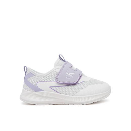 Calvin Klein Jeans Sneakersy Low Cut Velcro V1A9-82026-1697X S Biały ze sklepu MODIVO w kategorii Buty sportowe dziecięce - zdjęcie 182648735