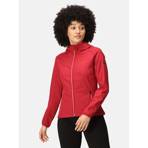 Regatta Kurtka softshell Arec III RWL217 Czerwony Regular Fit ze sklepu MODIVO w kategorii Kurtki damskie - zdjęcie 182648779