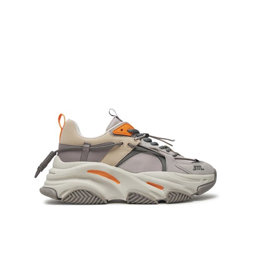 Steve Madden Sneakersy Vault 2 SM11003461 Szary ze sklepu MODIVO w kategorii Buty sportowe damskie - zdjęcie 182648808