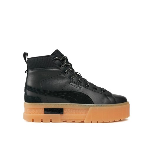 Puma Sneakersy Mayze Mid Gentle Wns 393085 01 Czarny ze sklepu MODIVO w kategorii Trampki damskie - zdjęcie 182648879