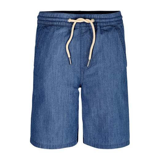 Calvin Klein Jeans Szorty materiałowe IB0IB02423 Niebieski Regular Fit ze sklepu MODIVO w kategorii Spodenki chłopięce - zdjęcie 182648886