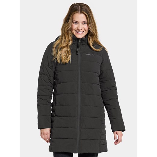 Didriksons Kurtka zimowa Katrin Wns Parka 505088 Czarny Standard Fit ze sklepu MODIVO w kategorii Kurtki damskie - zdjęcie 182648895