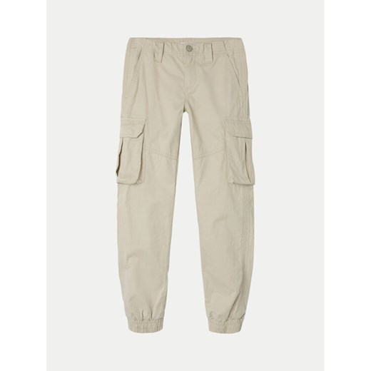 NAME IT Joggery 13237197 Szary Regular Fit ze sklepu MODIVO w kategorii Spodnie dziewczęce - zdjęcie 182648999
