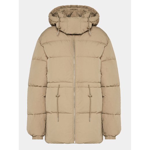 Outhorn Kurtka zimowa OTHAW23TDJAF251 Beżowy Regular Fit ze sklepu MODIVO w kategorii Kurtki damskie - zdjęcie 182649039