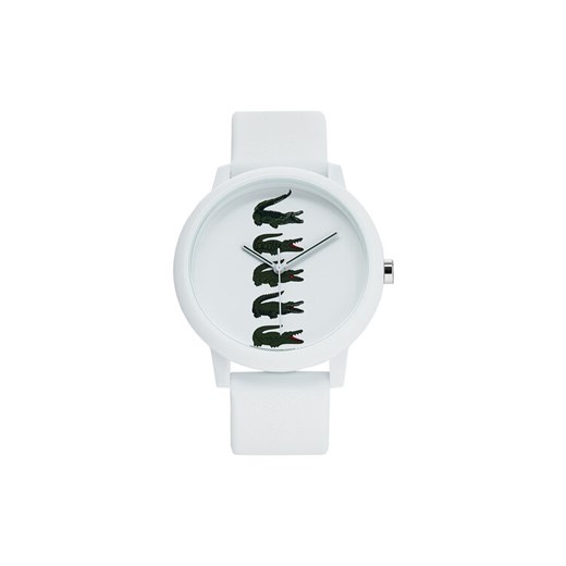Lacoste Zegarek 2011280 Biały ze sklepu MODIVO w kategorii Zegarki - zdjęcie 182649059