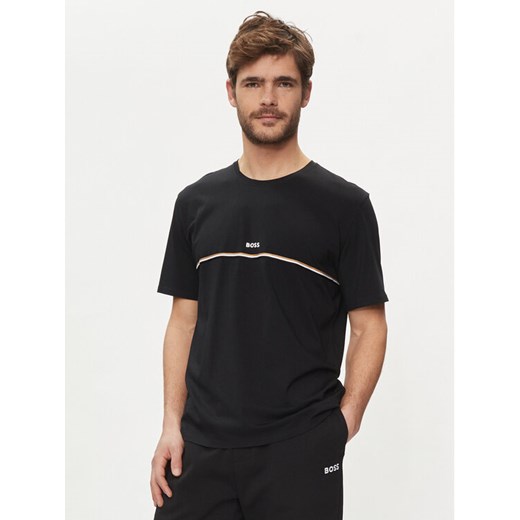 Boss T-Shirt Unique 50515395 Czarny Regular Fit ze sklepu MODIVO w kategorii T-shirty męskie - zdjęcie 182649069