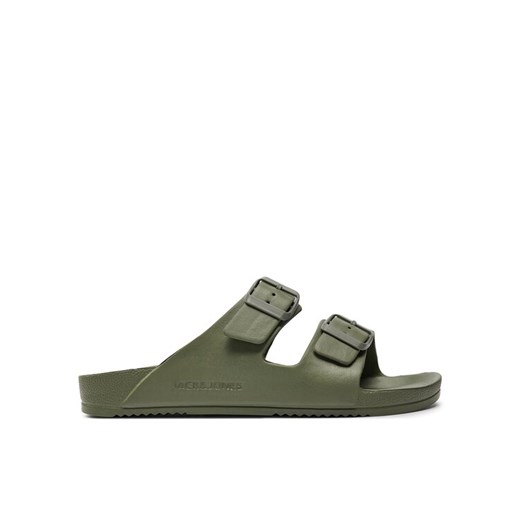Jack&Jones Klapki Jfwcroxton 12204004 Khaki ze sklepu MODIVO w kategorii Klapki męskie - zdjęcie 182649125