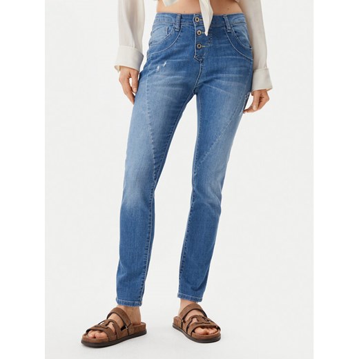 Please Jeansy P78ABQ2NTI Niebieski Regular Fit ze sklepu MODIVO w kategorii Jeansy damskie - zdjęcie 182649136