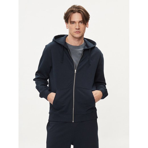 Pepe Jeans Bluza Joe Zip PM582572 Granatowy Regular Fit ze sklepu MODIVO w kategorii Bluzy męskie - zdjęcie 182649137
