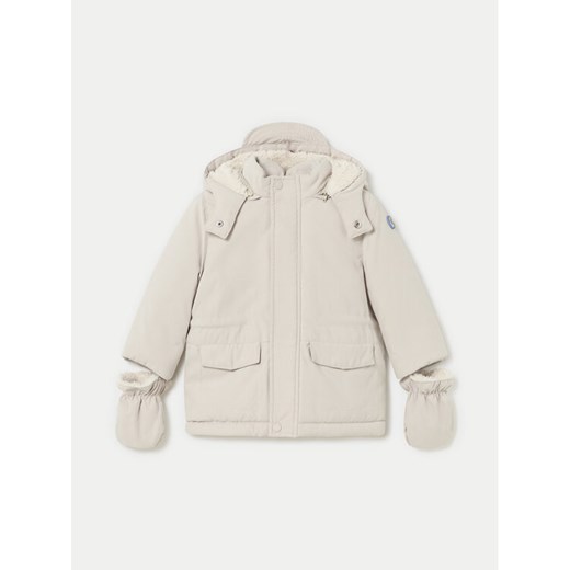 Mayoral Parka 2467 Beżowy Regular Fit ze sklepu MODIVO w kategorii Kombinezony i kurtki - zdjęcie 182649276