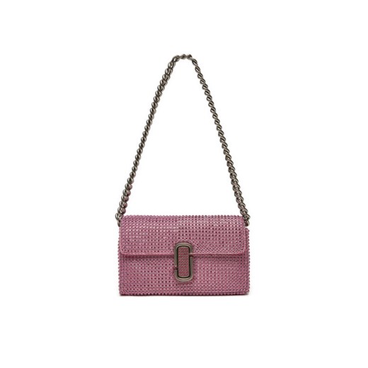 Marc Jacobs Torebka The Rhinestone J Marc Mini Shoulder Bag H912M06RE22 Srebrny ze sklepu MODIVO w kategorii Kopertówki - zdjęcie 182649307