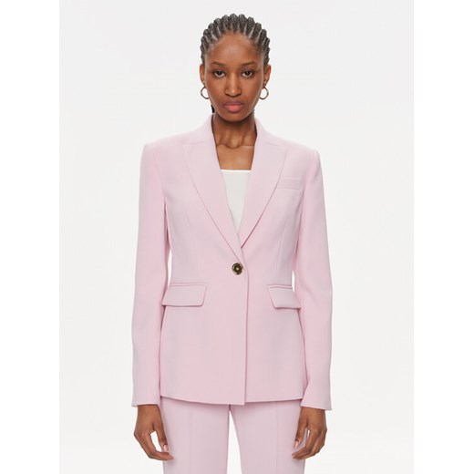 Pinko Marynarka 100180 A14I Różowy Regular Fit ze sklepu MODIVO w kategorii Marynarki damskie - zdjęcie 182649385