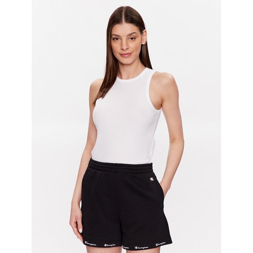 Champion Top 116251 Biały Regular Fit ze sklepu MODIVO w kategorii Bluzki damskie - zdjęcie 182649565