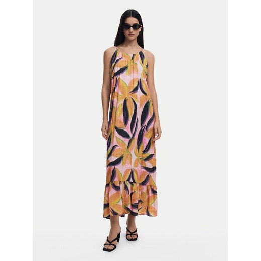 Desigual Sukienka letnia Limoges 25SWVW12 Kolorowy Regular Fit ze sklepu MODIVO w kategorii Sukienki - zdjęcie 182649607