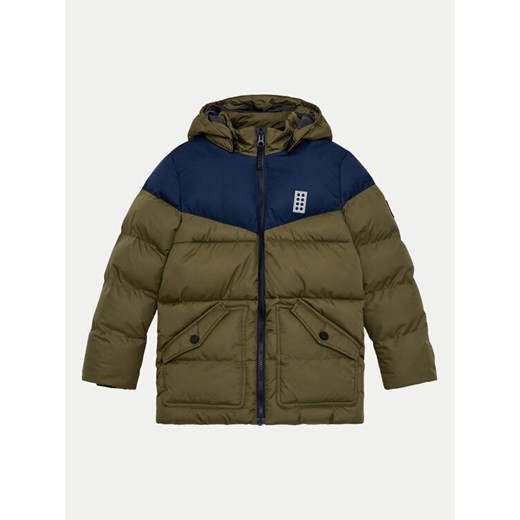 LEGO Kurtka zimowa Lwjebel 733 11010195 Khaki Regular Fit ze sklepu MODIVO w kategorii Kurtki chłopięce - zdjęcie 182649637