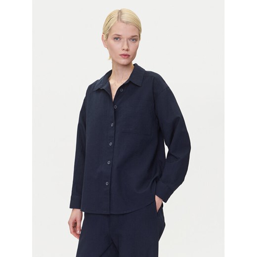 Mustang Koszula Willow 1016575 Granatowy Relaxed Fit ze sklepu MODIVO w kategorii Koszule damskie - zdjęcie 182649696