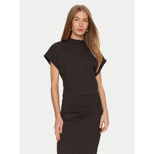 ViCOLO Bluzka TS0495 Brązowy Regular Fit ze sklepu MODIVO w kategorii Bluzki damskie - zdjęcie 182649717