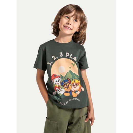 Coccodrillo T-Shirt ZC4143201LBD Zielony Regular Fit ze sklepu MODIVO w kategorii T-shirty chłopięce - zdjęcie 182649727