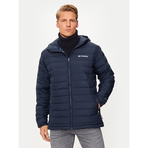Columbia Kurtka zimowa Powder Lite™ II 2086944 Granatowy Regular Fit ze sklepu MODIVO w kategorii Kurtki męskie - zdjęcie 182649745