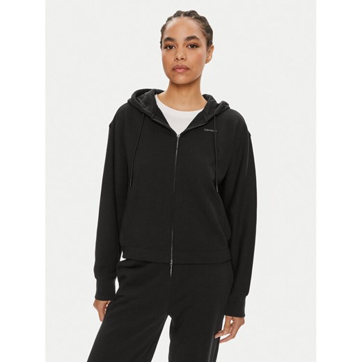 Calvin Klein Bluza Nano Logo K20K207210 Czarny Relaxed Fit ze sklepu MODIVO w kategorii Bluzy damskie - zdjęcie 182649805