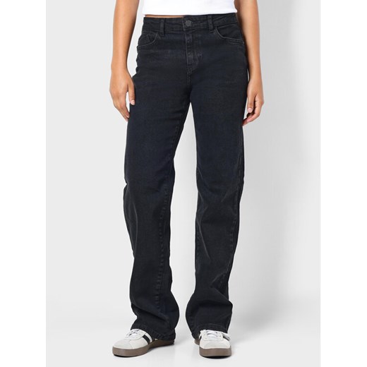Noisy May Jeansy Yolanda 27029317 Czarny Wide Leg ze sklepu MODIVO w kategorii Jeansy damskie - zdjęcie 182649866