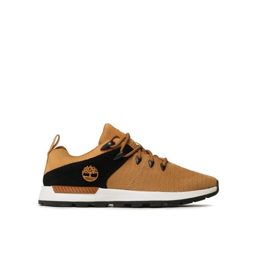 Timberland Sneakersy Sprint Trekr Low Knit TB0A64SM2311 Żółty ze sklepu MODIVO w kategorii Buty trekkingowe męskie - zdjęcie 182649878