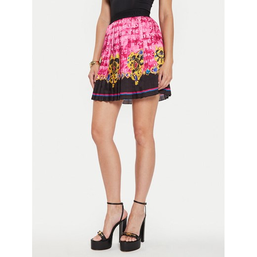 Versace Jeans Couture Spódnica plisowana 76HAE8P1 Różowy Regular Fit ze sklepu MODIVO w kategorii Spódnice - zdjęcie 182649928
