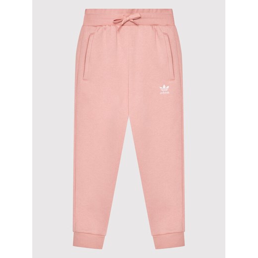 adidas Spodnie dresowe adicolor HD2056 Różowy Regular Fit 15_16Y MODIVO