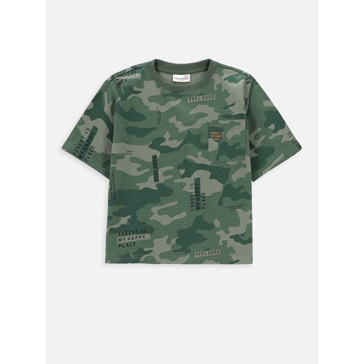 Coccodrillo T-Shirt WC4143203NAK Zielony Regular Fit ze sklepu MODIVO w kategorii T-shirty chłopięce - zdjęcie 182650017
