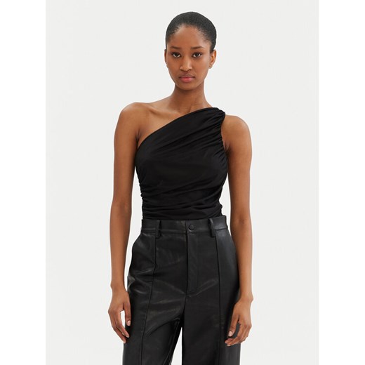 PINKO Top 105048 A2F1 Czarny Slim Fit ze sklepu MODIVO w kategorii Bluzki damskie - zdjęcie 182650056