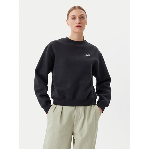 New Balance Bluza WT51949 Czarny Oversize ze sklepu MODIVO w kategorii Bluzy damskie - zdjęcie 182650129