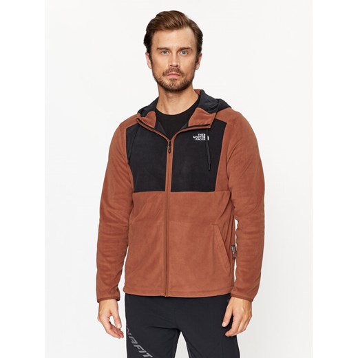 The North Face Bluza Homesafe NF0A855J Brązowy Regular Fit ze sklepu MODIVO w kategorii Bluzy męskie - zdjęcie 182650188