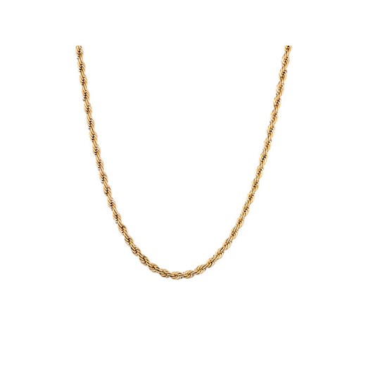 ICED STUFF Łańcuszek Rope Złoty ze sklepu MODIVO w kategorii Naszyjniki męskie - zdjęcie 182650308
