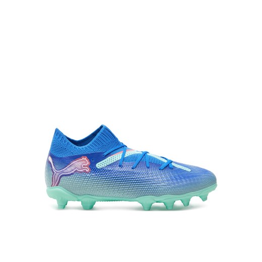 Puma Buty do piłki nożnej Future 7 Pro Fg/Ag 107944 Niebieski ze sklepu MODIVO w kategorii Buty sportowe dziecięce - zdjęcie 182650476
