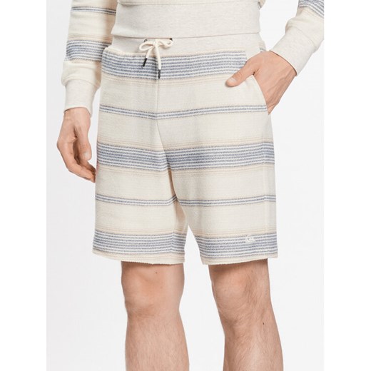Quiksilver Szorty sportowe Great Otway EQYFB03313 Beżowy Regular Fit ze sklepu MODIVO w kategorii Spodenki męskie - zdjęcie 182650496