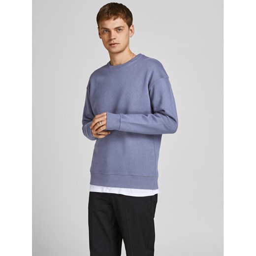 Jack&Jones Bluza Star 12208182 Niebieski Relaxed Fit ze sklepu MODIVO w kategorii Bluzy męskie - zdjęcie 182650566