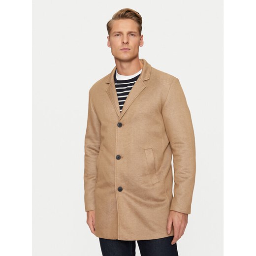 Jack&Jones Płaszcz przejściowy 12259805 Brązowy Regular Fit ze sklepu MODIVO w kategorii Płaszcze męskie - zdjęcie 182650665