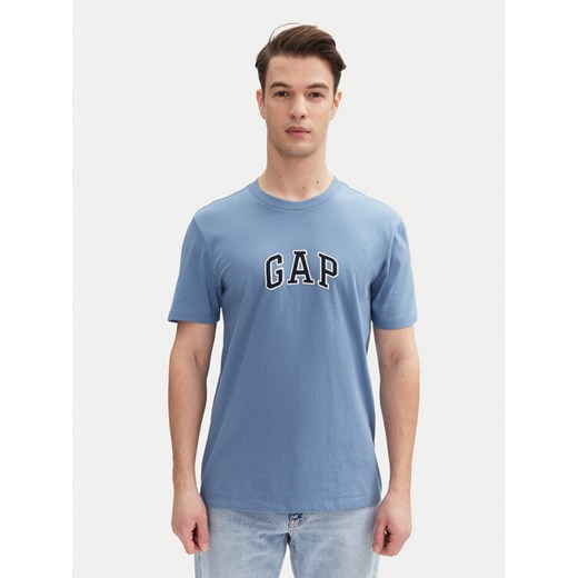 Gap T-Shirt 570044-36 Niebieski Regular Fit ze sklepu MODIVO w kategorii T-shirty męskie - zdjęcie 182650716