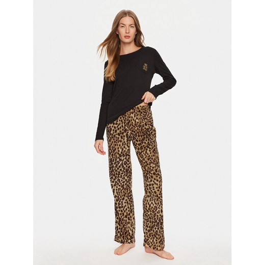 LAUREN RALPH LAUREN Piżama ILN72376F Brązowy Regular Fit L MODIVO