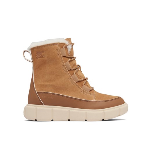 Sorel Śniegowce Youth Explorer III Lace Wp 2088511253 Brązowy ze sklepu MODIVO w kategorii Buty zimowe dziecięce - zdjęcie 182650736
