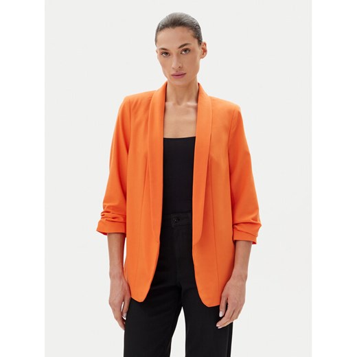 Pieces Marynarka Bosella 17090996 Pomarańczowy Regular Fit ze sklepu MODIVO w kategorii Marynarki damskie - zdjęcie 182650808