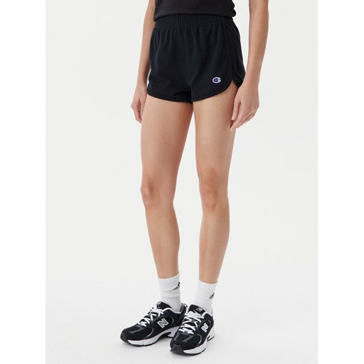 Champion Szorty sportowe 117873 Czarny Regular Fit ze sklepu MODIVO w kategorii Szorty - zdjęcie 182650865