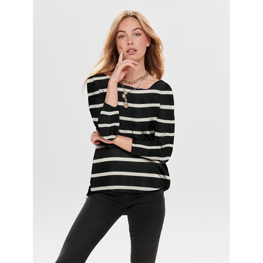 ONLY Bluzka 15144286 Czarny Loose Fit ze sklepu MODIVO w kategorii Bluzki damskie - zdjęcie 182650889
