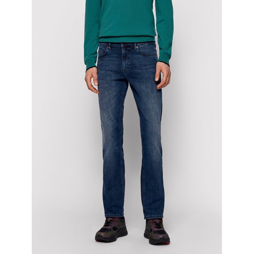Boss Jeansy Delaware BC-L-P Soundtrack 50443364 Granatowy Slim Fit ze sklepu MODIVO w kategorii Jeansy męskie - zdjęcie 182650905