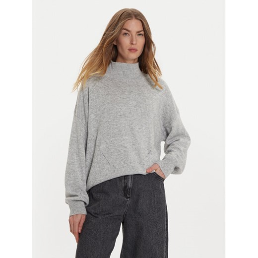 ViCOLO Sweter 77039S Szary Regular Fit ze sklepu MODIVO w kategorii Swetry damskie - zdjęcie 182650917