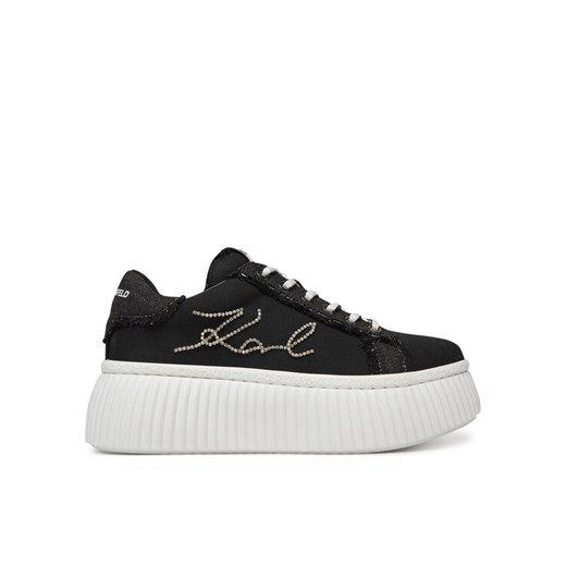 KARL LAGERFELD Sneakersy KL42372S Czarny ze sklepu MODIVO w kategorii Buty sportowe damskie - zdjęcie 182650938
