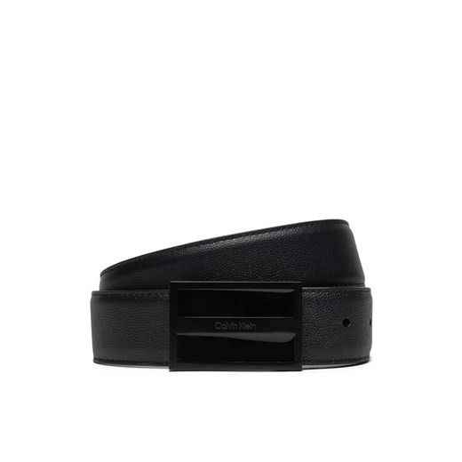 Calvin Klein Pasek Męski K50K512656 Czarny ze sklepu MODIVO w kategorii Paski męskie - zdjęcie 182650956